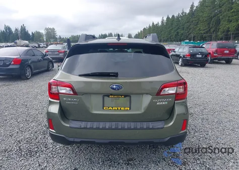 2016 Subaru Outback 2.5I Limited из США, поврежденный, VIN 4S4BSANC6G3323338